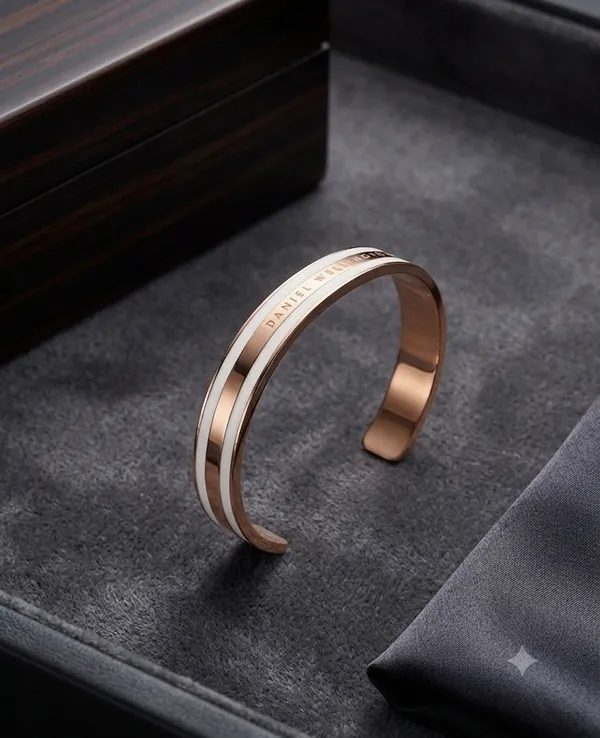 Gold_Stainless_Steel_Open_Cuff_Bangle_Bracelet_For_Men