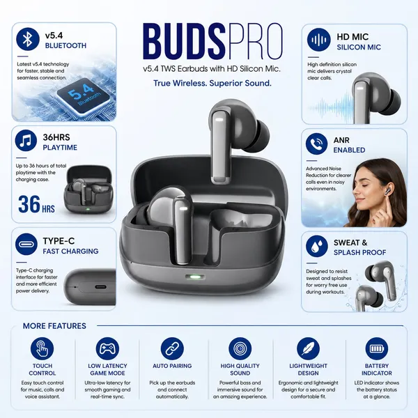 Arishacreative_Ubon_J5_Tws_Bluetooth_Beige,_True_Wireless