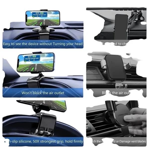 ArishaCreative_Car_Mobile_Holder_for_Dashboard,_Windshield_(Black)