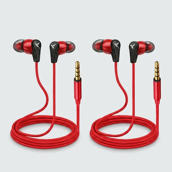 Arishacreative_Kdm_K_220_Wired_Black,_Red,_In_The_Ear___Pack_Of_2