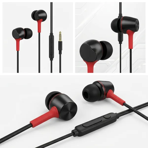 Arishacreative_Kdm_K_226_Wired_Black,_Red,_In_The_Ear_Pack_Of_2