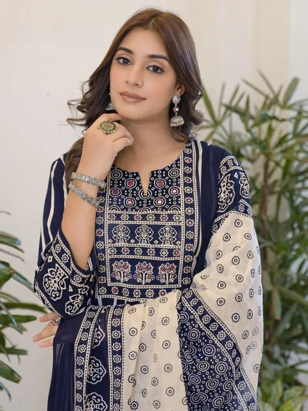 Blue_&_Ivory_Printed_Cotton_Kurta_Set_with_Dupatta_for_Women