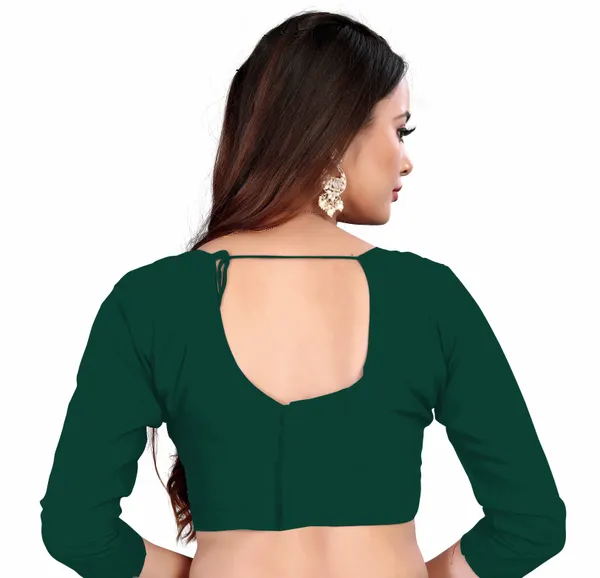 Green_Georgette_Premium_Saree_For_Women
