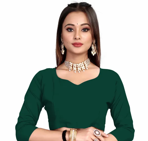 Green_Georgette_Premium_Saree_For_Women