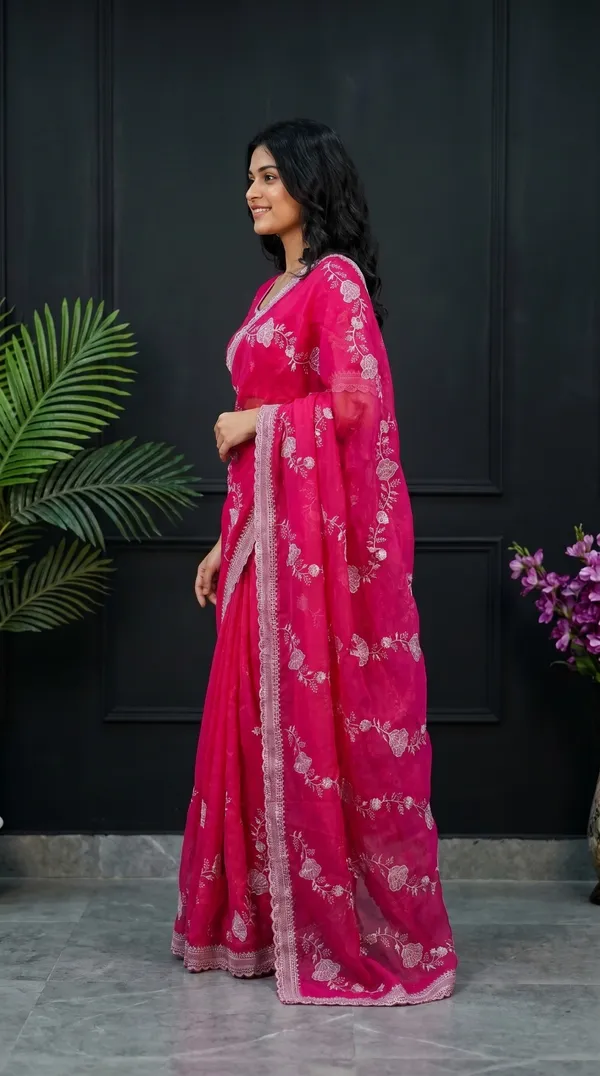 Pink_Fandy_Satin_Premium_Saree_For_Women