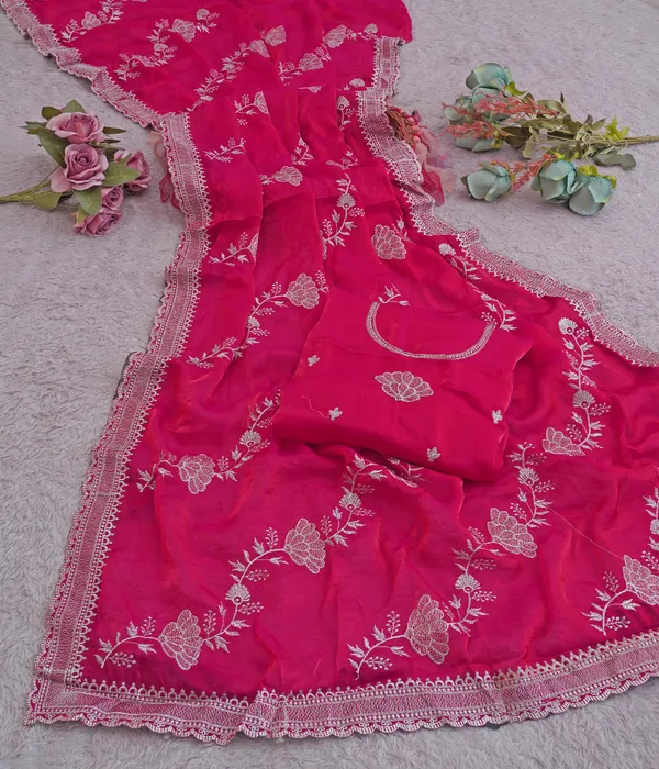 Pink_Fandy_Satin_Premium_Saree_For_Women