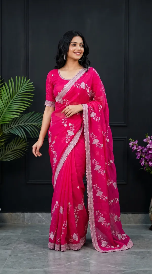 Pink_Fandy_Satin_Premium_Saree_For_Women