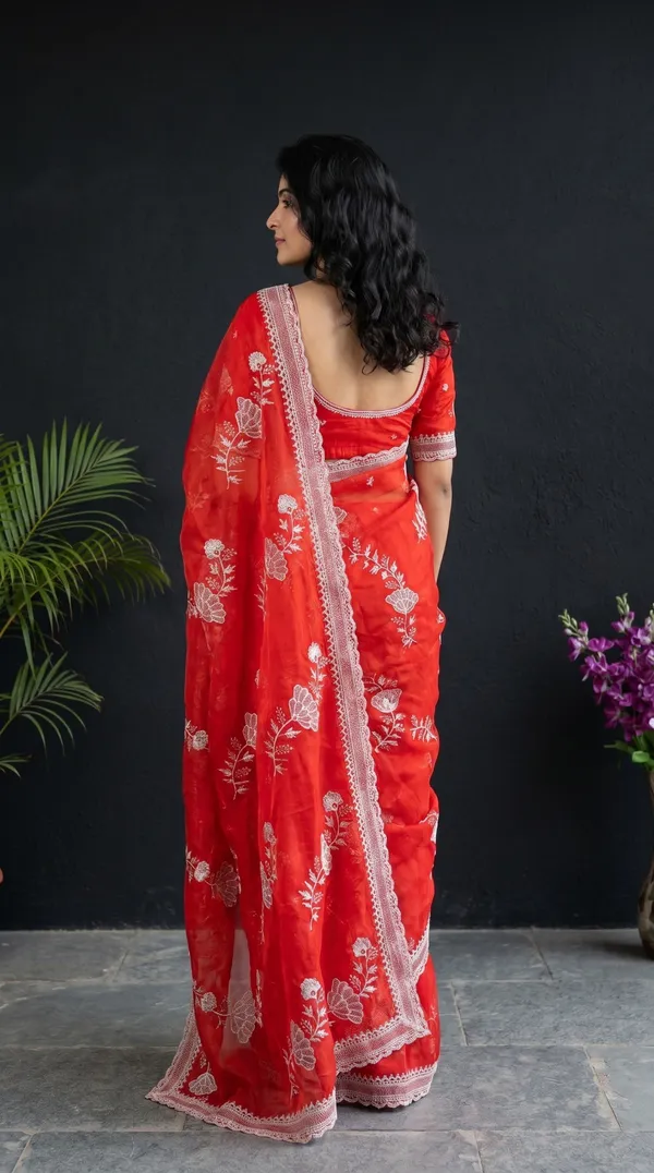 Red_Fandy_Satin_Premium_Saree_For_Women