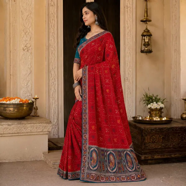 Rama_Fandy_Chiffon_Satin_Premium_Saree_For_Women