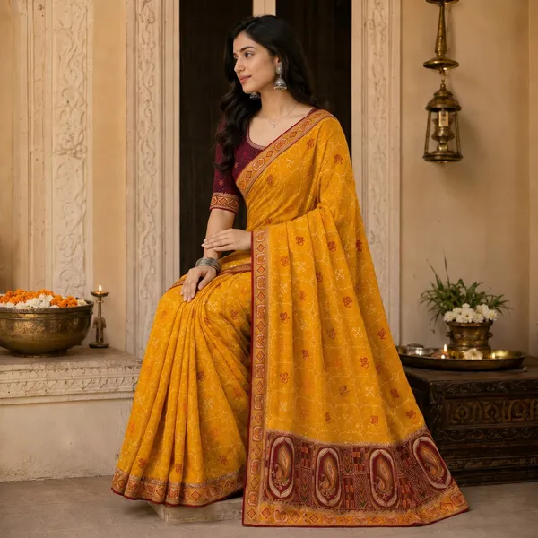 Tamba_Gold_Fandy_Chiffon_Satin_Premium_Saree_For_Women