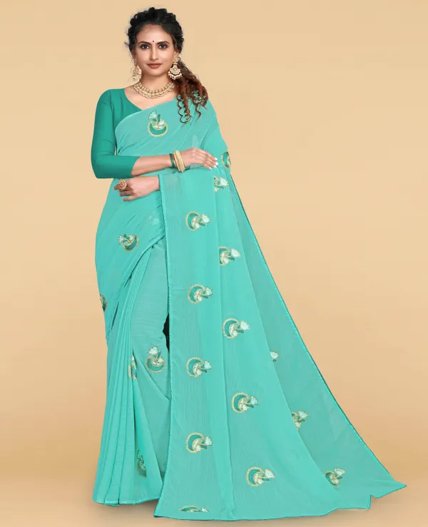 Green_Vichitra_And_Mono_Banglori_Premium_Saree_For_Women
