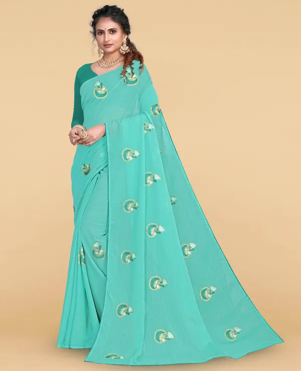 Green_Vichitra_And_Mono_Banglori_Premium_Saree_For_Women