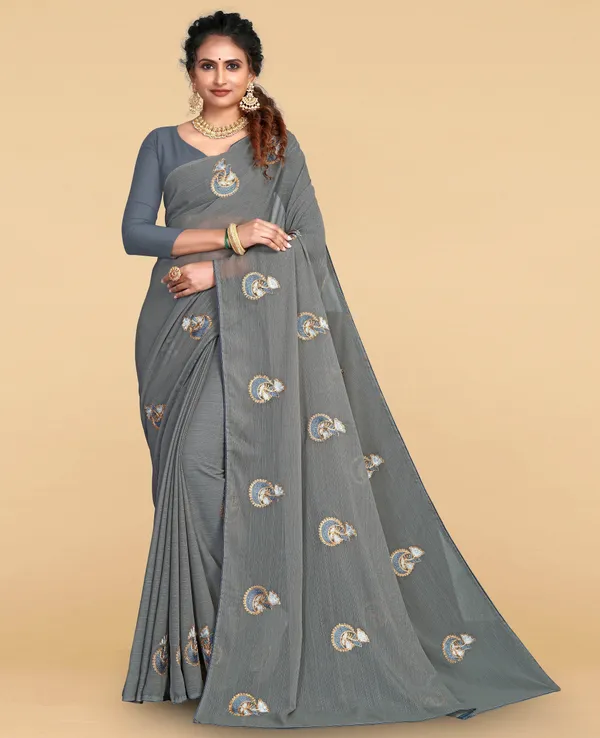 Grey_Vichitra_And_Mono_Banglori_Premium_Saree_For_Women