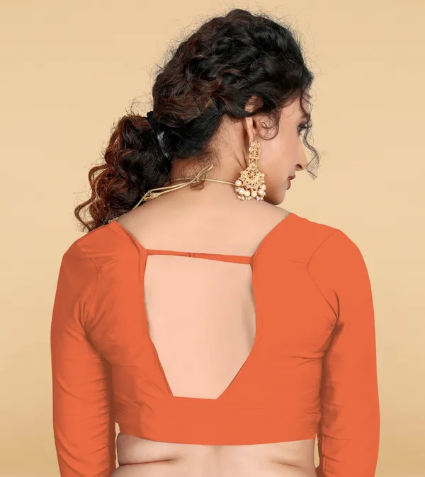 Peach_Vichitra_And_Mono_Banglori_Premium_Saree_For_Women