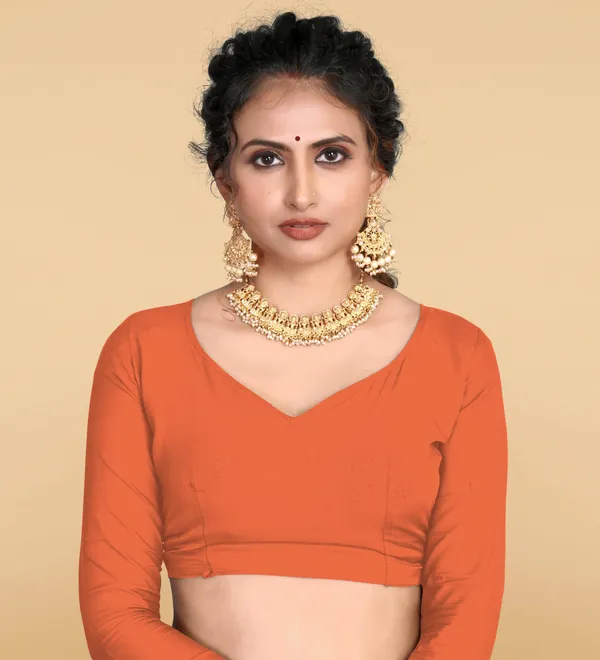 Peach_Vichitra_And_Mono_Banglori_Premium_Saree_For_Women