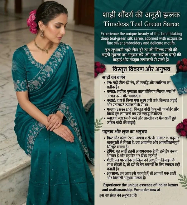 Green_Chiffon_Premium_Saree_For_Women