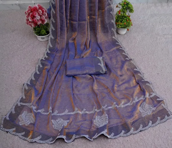 Lavender_Fandy_Chiffon_Satin_Premium_Saree_For_Women