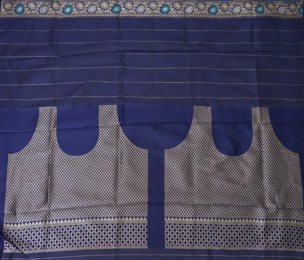 Aqua_Blue_Jacquard_Silk_Premium_Saree_For_Women