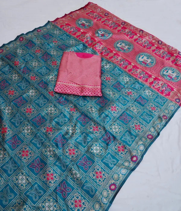 Multicolor_Jacquard_Premium_Saree_For_Women