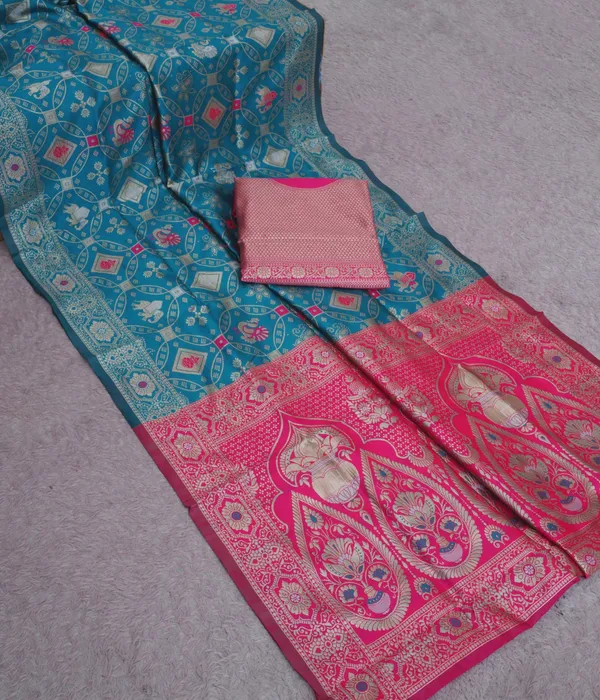 Firoza_Rani_Jacquard_Silk_Premium_Saree_For_Women