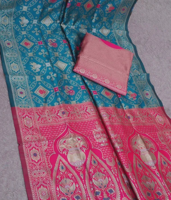 Firoza_Rani_Jacquard_Silk_Premium_Saree_For_Women