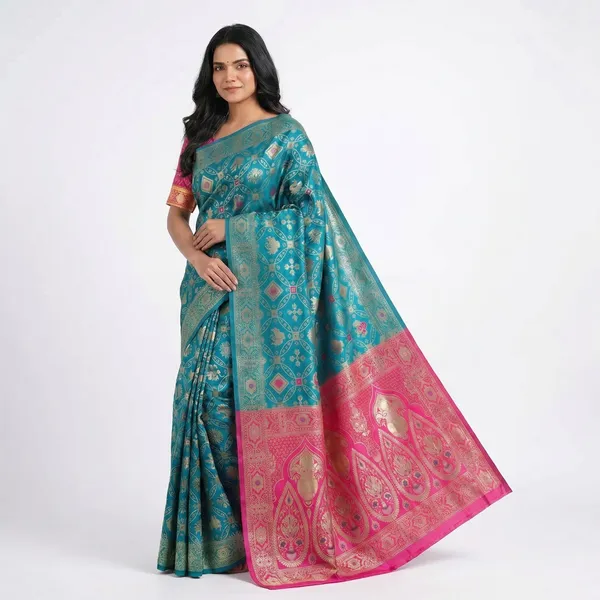 Firoza_Rani_Jacquard_Silk_Premium_Saree_For_Women