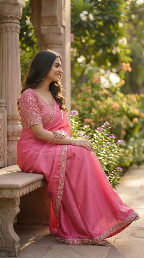 Pink_Chinon_Premium_Saree_For_Women