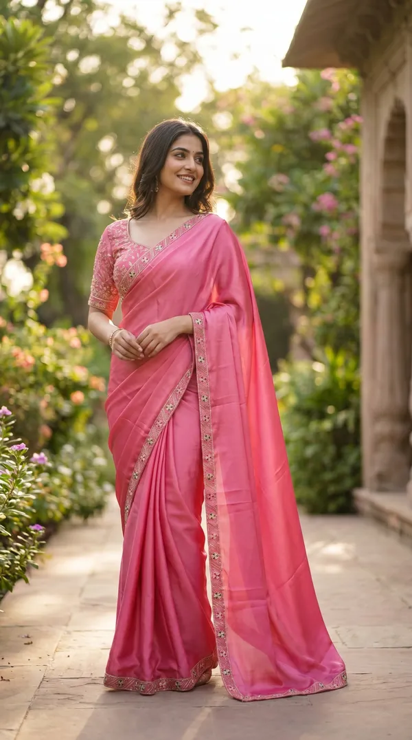 Pink_Chinon_Premium_Saree_For_Women