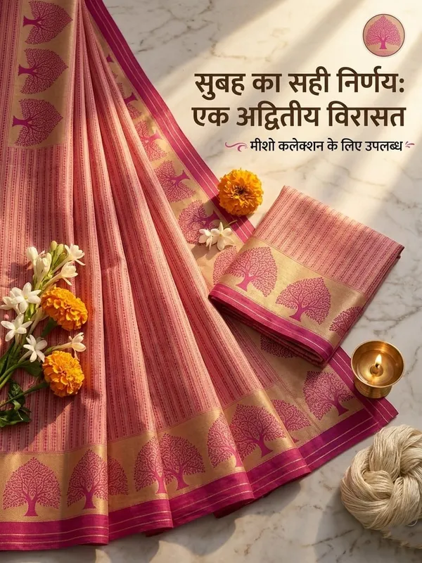 Pink_Jacquard_Silk_And_Kanjivaram_Silk_Premium_Saree_For_Women