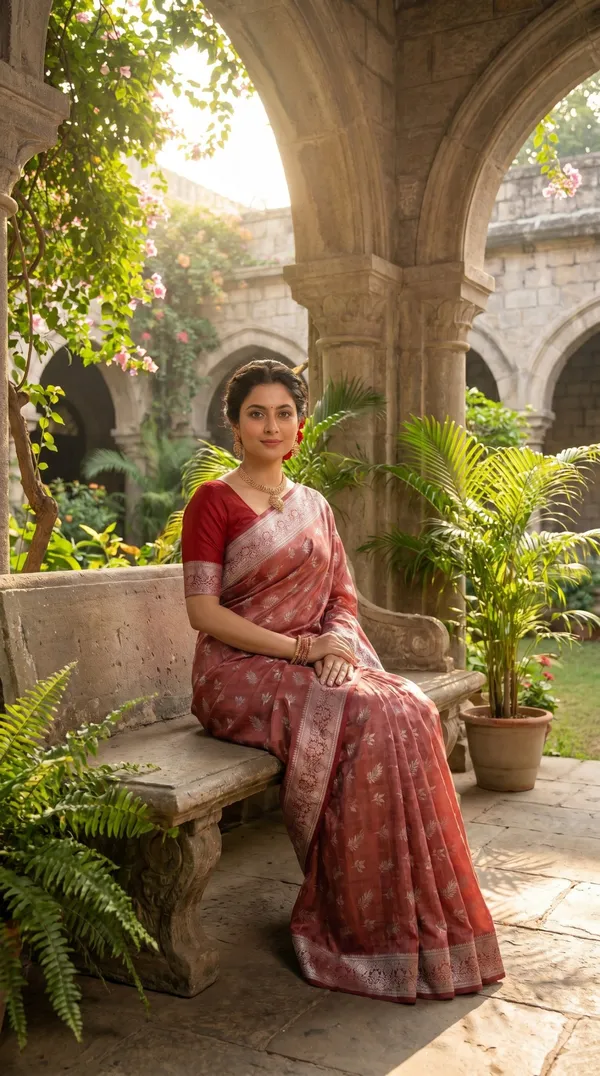 Cheri_Red_Jacquard_Silk_And_Kanjivaram_Silk_Premium_Saree_For_Women
