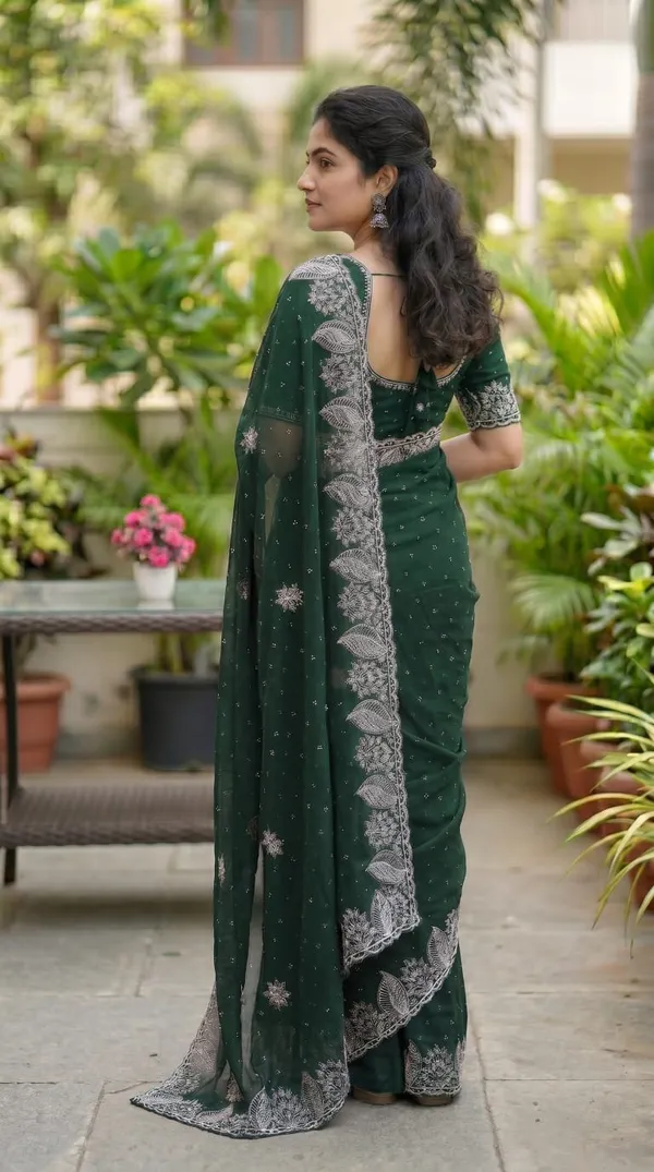 Green_Vichitra_Premium_Saree_For_Women