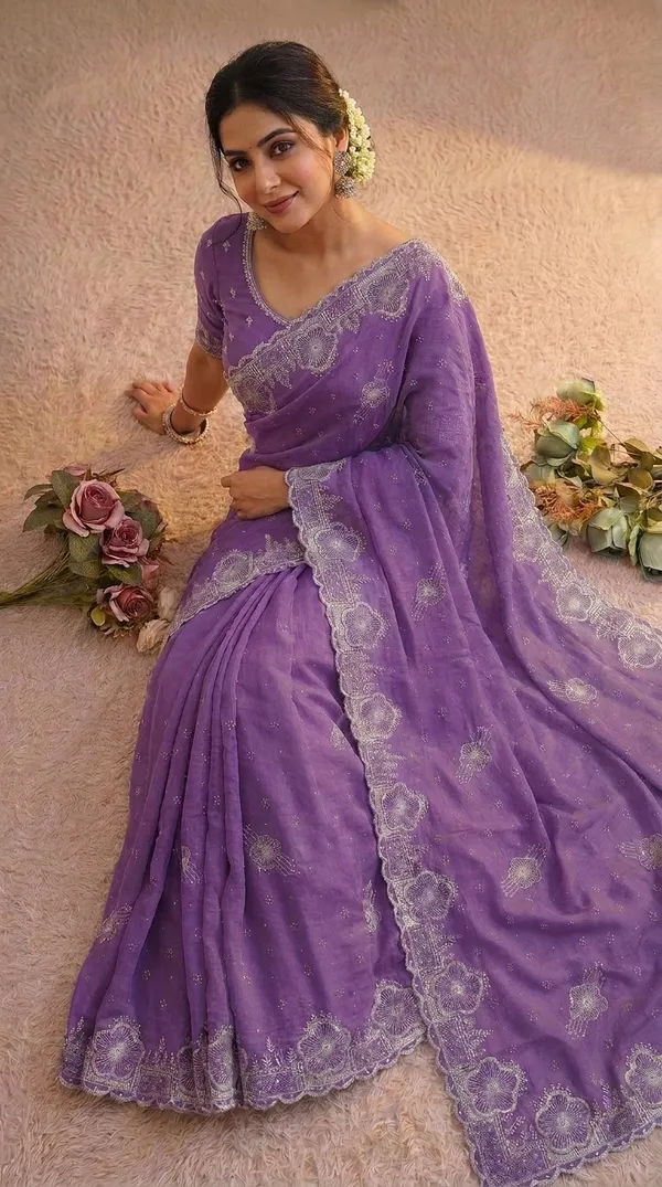 Purple_Vichitra_Premium_Saree_For_Women