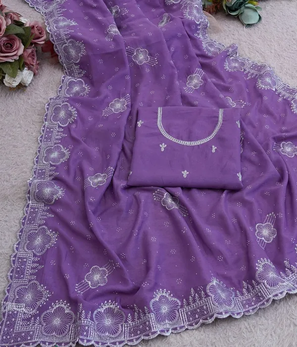 Purple_Vichitra_Premium_Saree_For_Women
