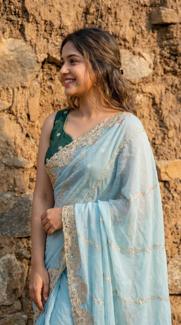 Blue_Cresh_Rangoli_Premium_Saree_For_Women