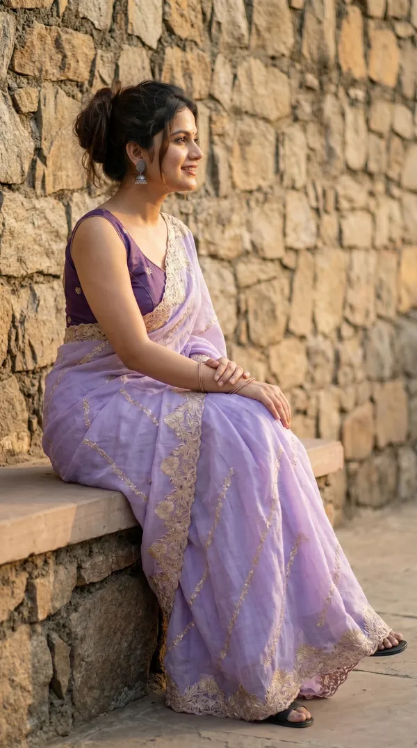 Purple_Cresh_Rangoli_Premium_Saree_For_Women