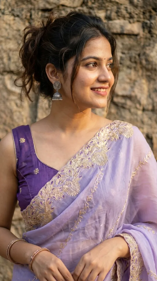 Purple_Cresh_Rangoli_Premium_Saree_For_Women