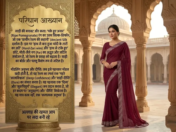 Deep_Wine_Chinon_Premium_Saree_For_Women