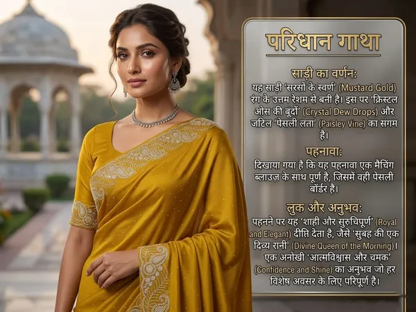 Mustard_Gold_Chinon_Premium_Saree_For_Women