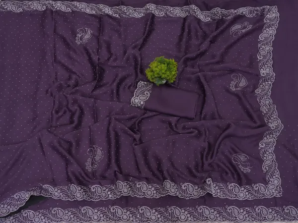 Purple_Chinon_Premium_Saree_For_Women