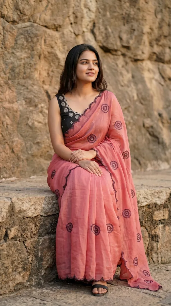 Onion_Pink_Chinon_Premium_Saree_For_Women