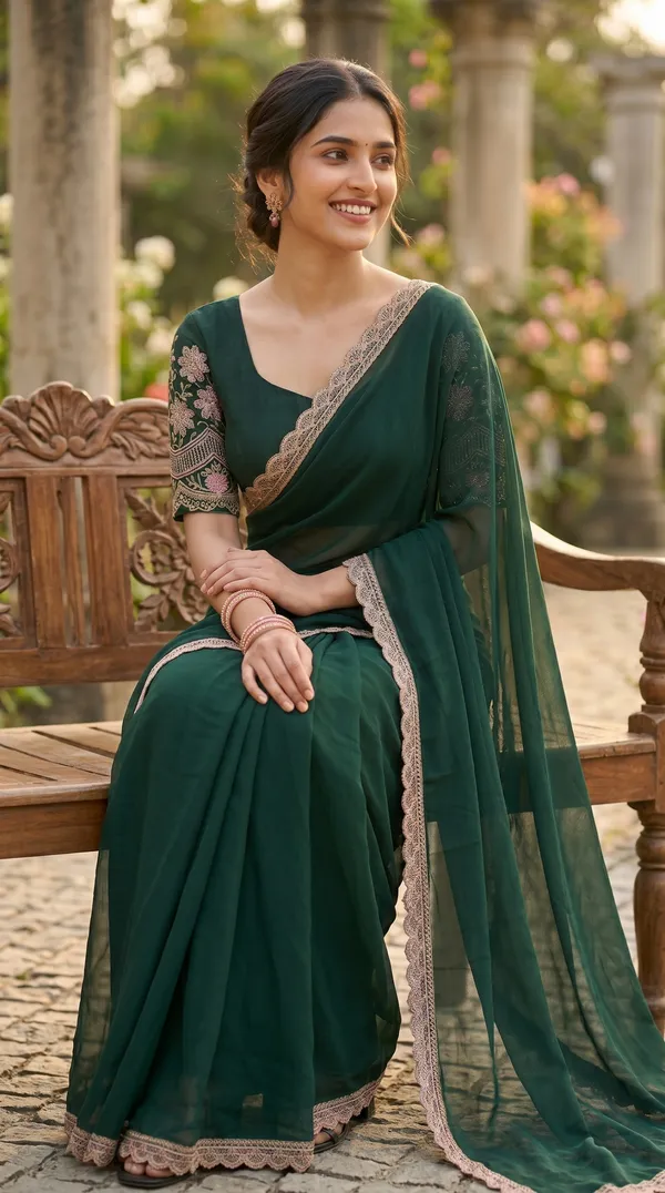 Green_Black_Rangoli_Premium_Saree_For_Women