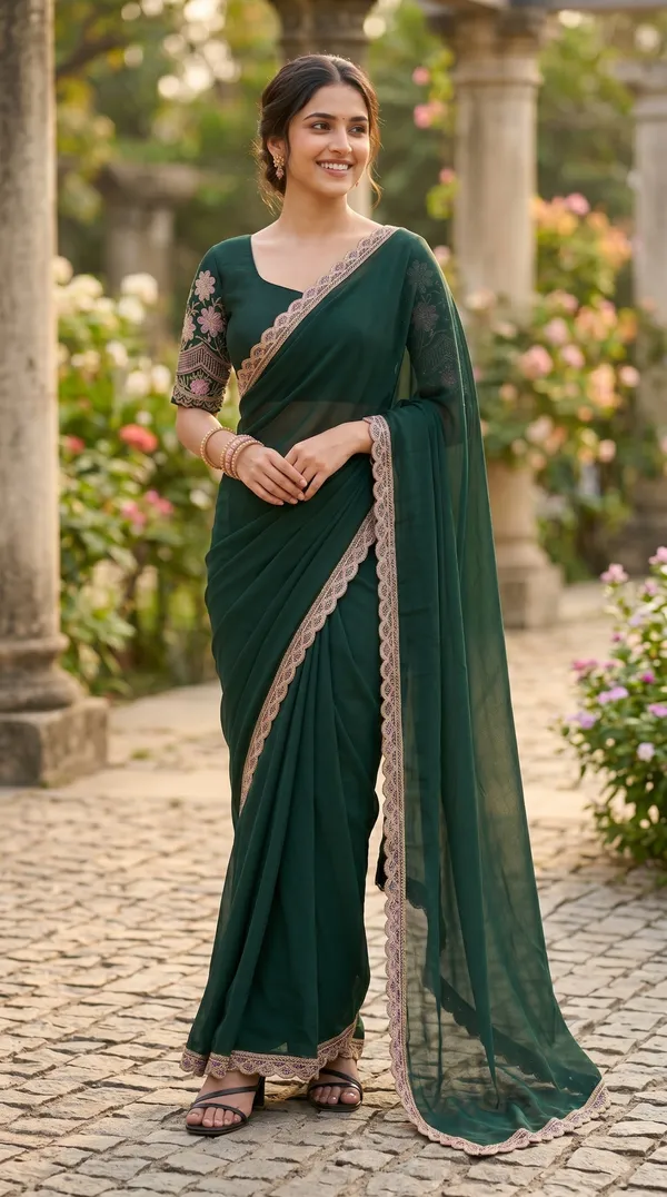 Green_Black_Rangoli_Premium_Saree_For_Women