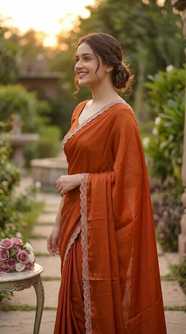 Orange_Black_Rangoli_Premium_Saree_For_Women
