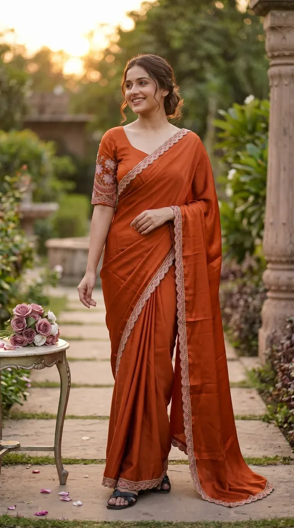 Orange_Black_Rangoli_Premium_Saree_For_Women