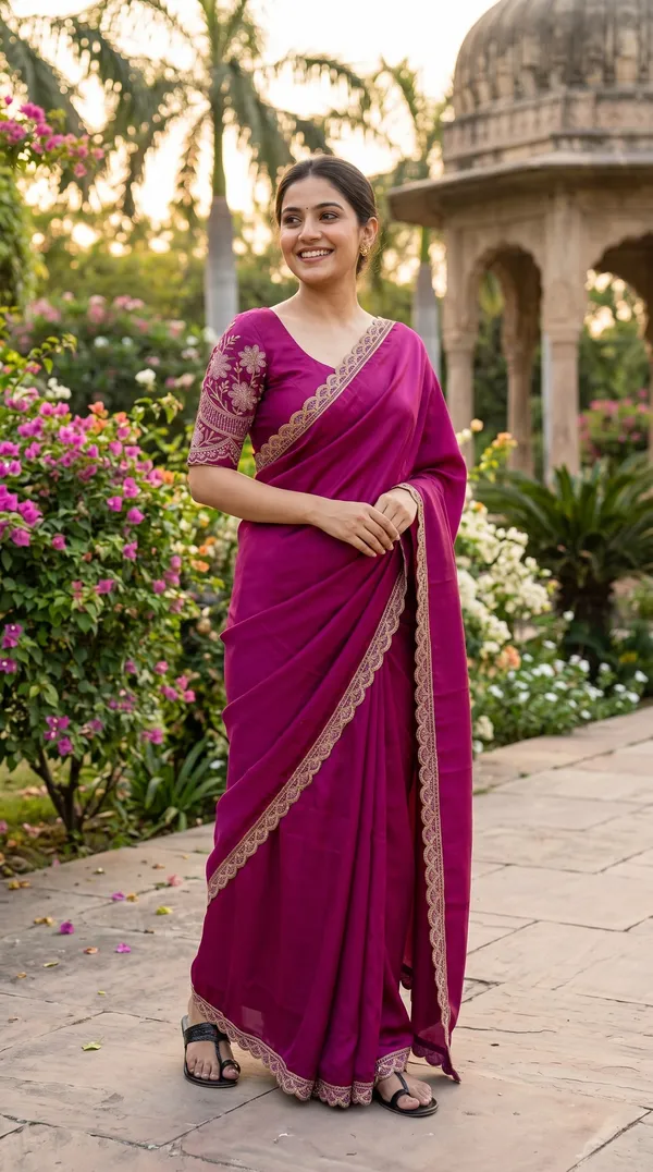 Pink_Black_Rangoli_Premium_Saree_For_Women