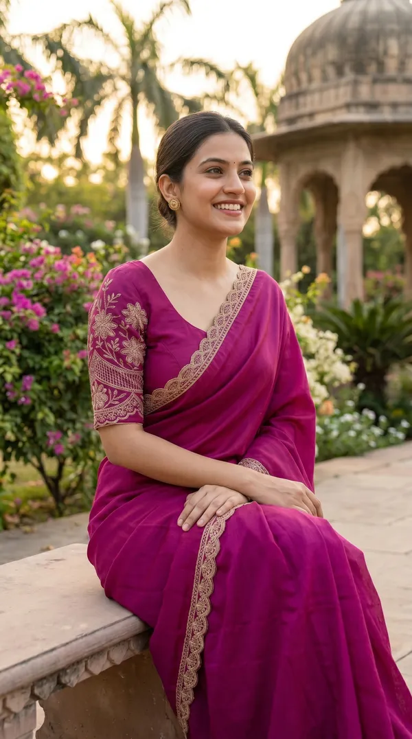 Pink_Black_Rangoli_Premium_Saree_For_Women