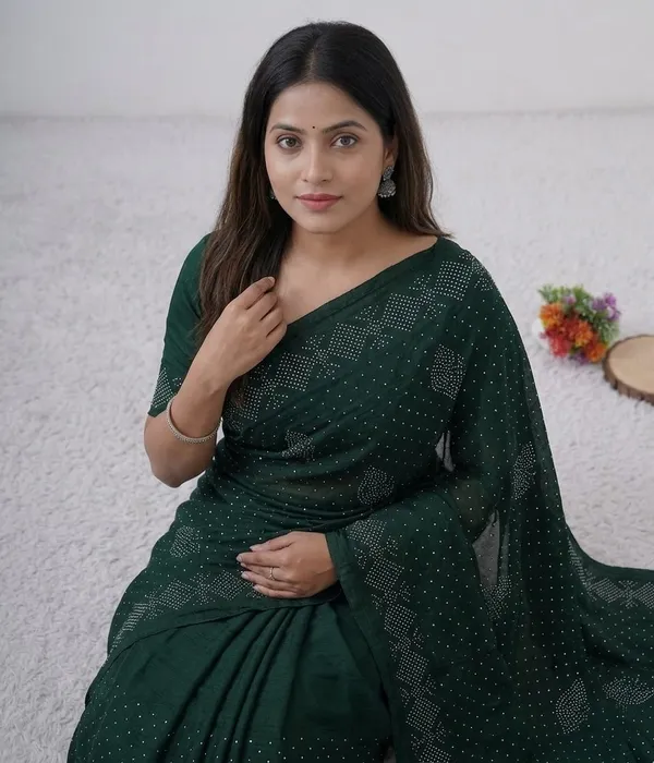 Green_Vichitra_Premium_Saree_For_Women