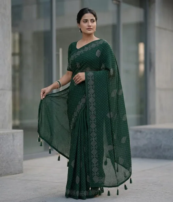 Green_Vichitra_Premium_Saree_For_Women