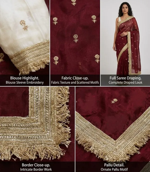 Maroon_Fandy_Satin_Premium_Saree_For_Women