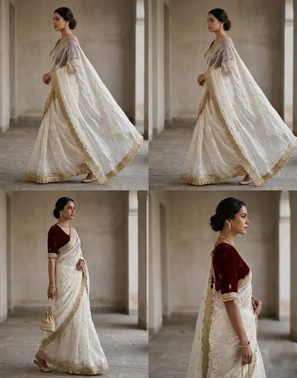 White_Fandy_Satin_Premium_Saree_For_Women